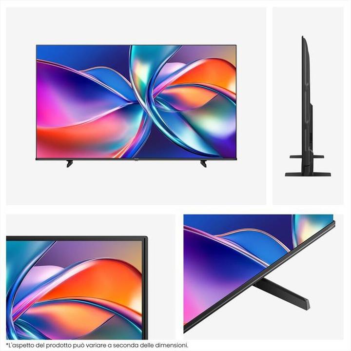 Image du produit Hisense Smart TV QLED4K UHD, Schwarz, E (65", QLED, DHU)