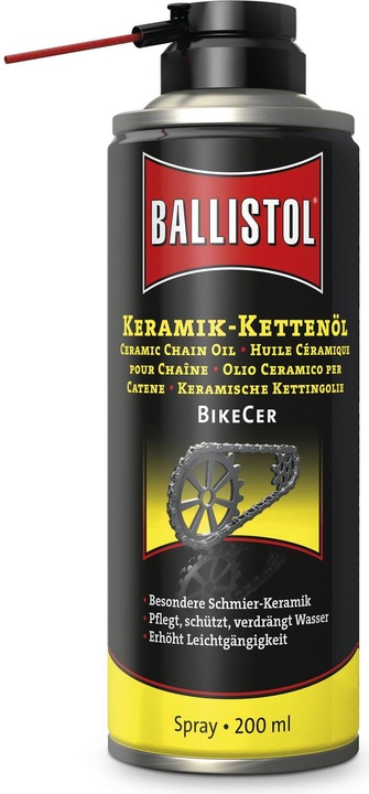 Ballistol Keramik-Kettenöl Spray BikeCer, 200 ml (200 ml, Kettenöl)