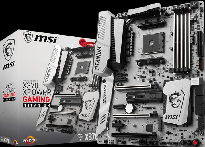 Produktbild MSI X370 Xpower Gaming Titanium (AM4, AMD X370, ATX)