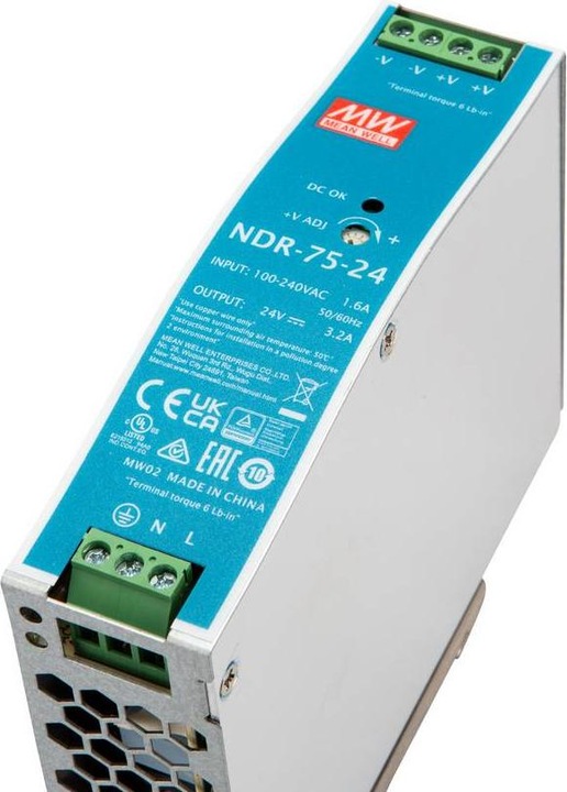 Image du produit MeanWell Bloc d'alimentation pour rail DIN (DINRail)