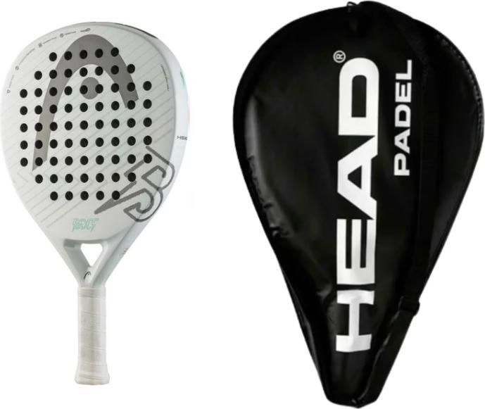 Head Bolt 2026 White/Grey Padel Racket Cover