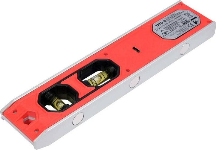Actual product image Yato Poziomnica Torpedo Z Dalmierzem Laserowym 230mm (2 cm)
