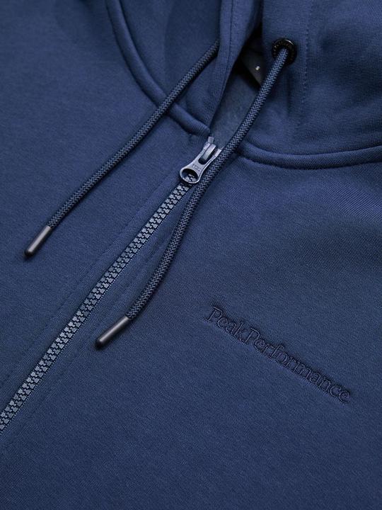Produktbild Peak Performance W Original Small Logo Zip Sweatshirt Blau (M)