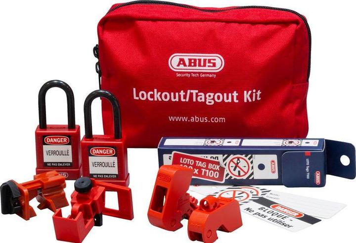 Productafbeelding Abus Type vergrendelingsset Vergrendelingsset, rood