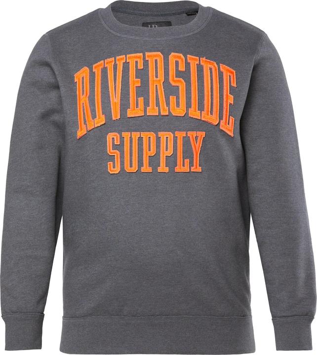 Produktbild JP1880 Sweatshirt, Badges, glatter Sweat (4XL)