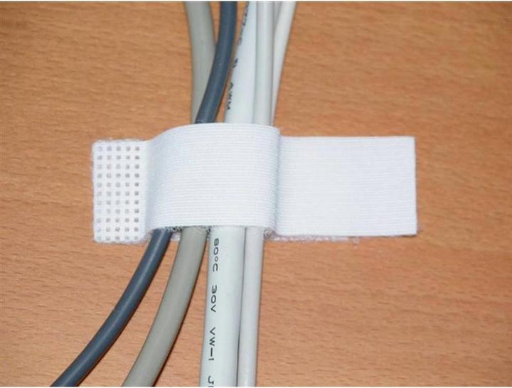 Actual product image Fastech Set Cable Organization TV & Computer (Velcro cable ties, 37 pcs.)