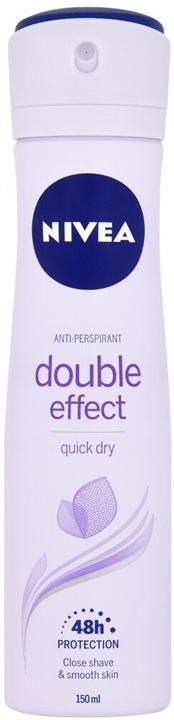 Immagine prodotto NIVEA Spray antitraspirante Doppio Effetto per donna 150 ml (Getto vaporizzato, 150 ml)