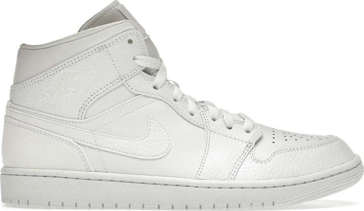 Produktbild Jordan 1 Mid Triple White 2.0 (2020) (47)