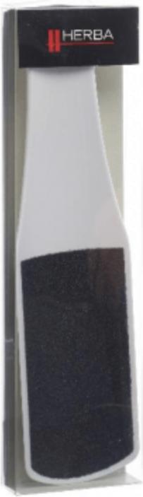 Produktbild Herba Doppelfussfeile grob und fein Softtouch grau