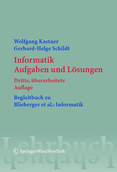 Produktbild Informatik (Deutsch, Gerhard Helge Schildt, Wolfgang Kastner, 2005)