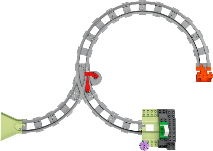 Image du produit LEGO Tunnel ferroviaire et rails - Kit d'extension (10425)