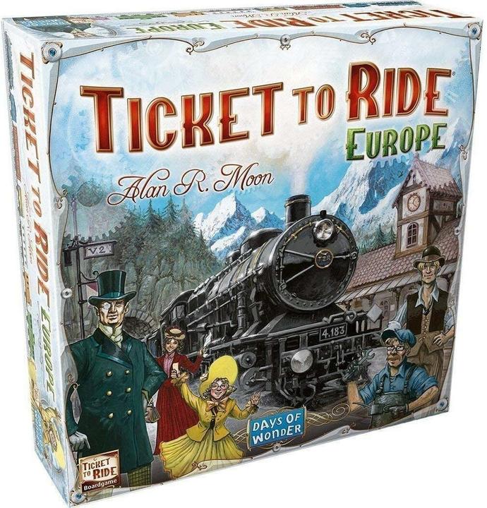 Asmodée Ttr Ticket To Ride Europe