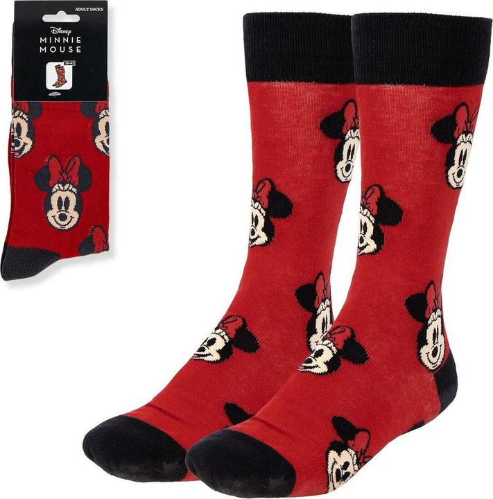 Image du produit Minnie Mouse Socken Rot (36-43) (Une unité par pack, 36 - 43)