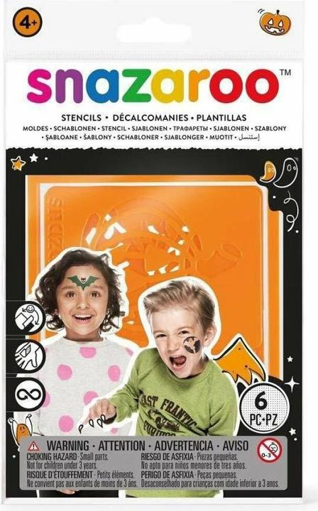 Actual product image Snazaroo Halloween stencils