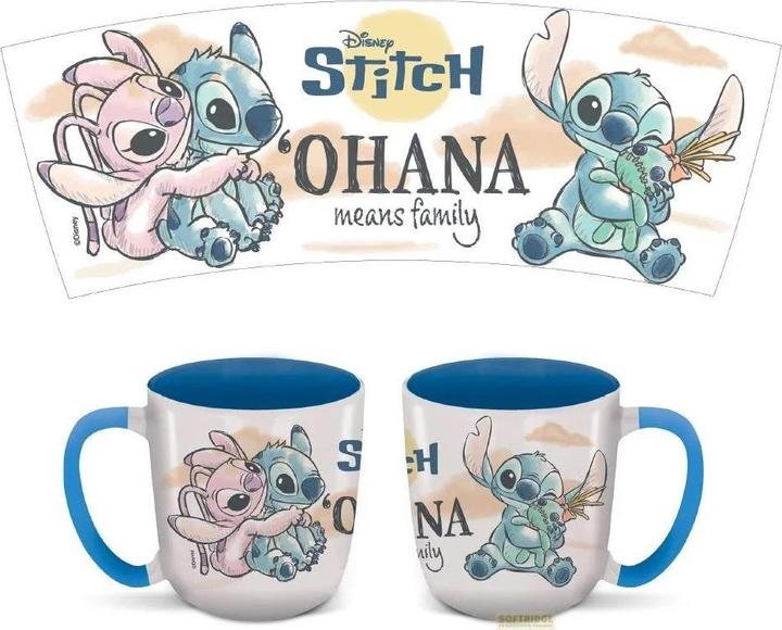 Image du produit Stor STITCH & ANGEL - Ohana - Mug Elite Intérieur Coloré - 384ml (384 ml, 1 x)