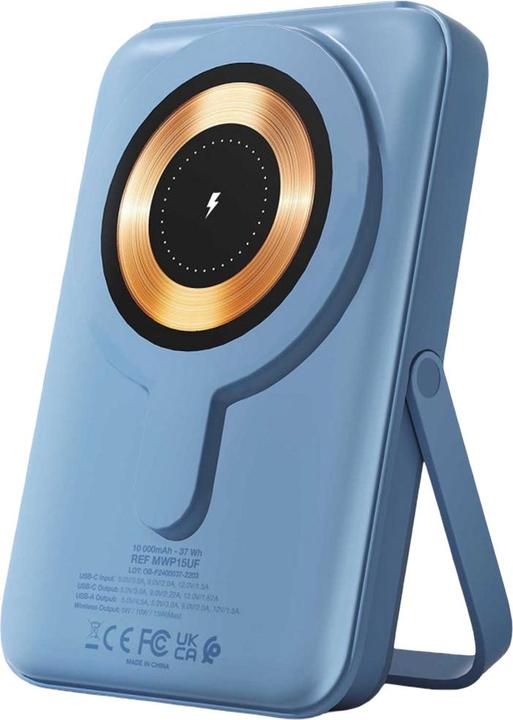 Urban Factory WIFI MAGNEE POWERBANK 10.000MAH BLUE (10000 mAh)