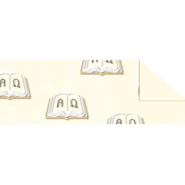 Ursus, Bastelpapier, Tonkarton 220g/qm A4 VE=5 Bogen Christliche Symbole Bibel (220 g/m², 1 x)