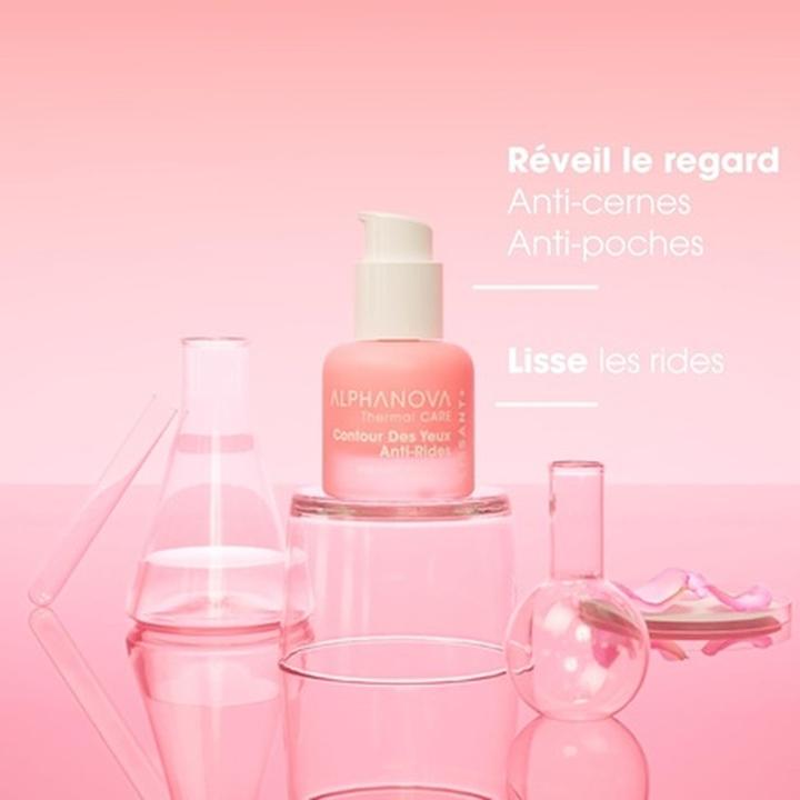 Produktbild Alphanova Thermal Care Augenkonturen Anti-Falten glättend Bio (Augenpflege Serum, 15 ml, Tag)