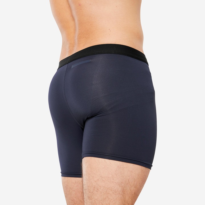 Actual product image Decathlon Functional pants boxer shorts men's breathable 3-pack - navy/blue/khaki (XL, pack of 3)