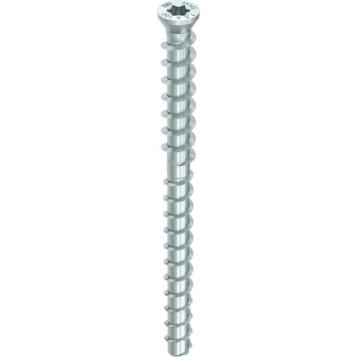 Heco, Dübel, MMS TC Schraubanker Senkkopf TX30 mit Holzanschlussgewinde Lägne 7,5x100mm (50 Stk.)