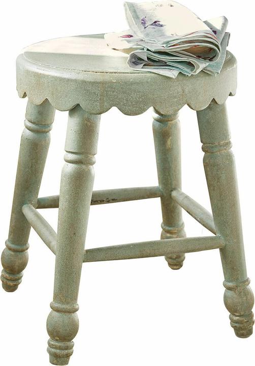 Produktbild Loberon Hocker Nirvent antikgrün