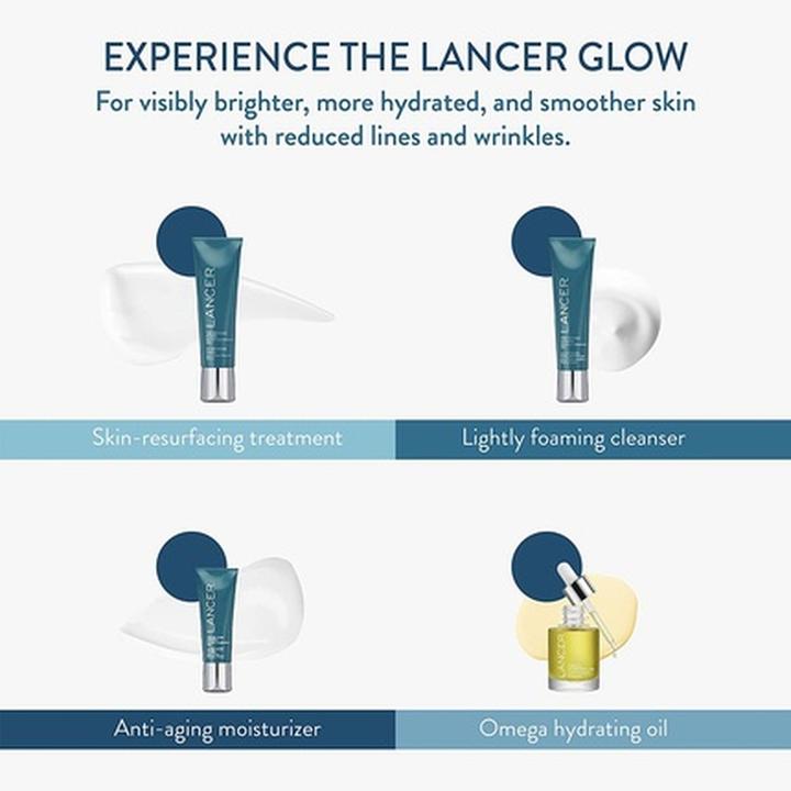 Image du produit Lancer Le kit d'introduction à la méthode Peau normale-combinée (Lingettes nettoyantes pour le visage, 148.40 ml)