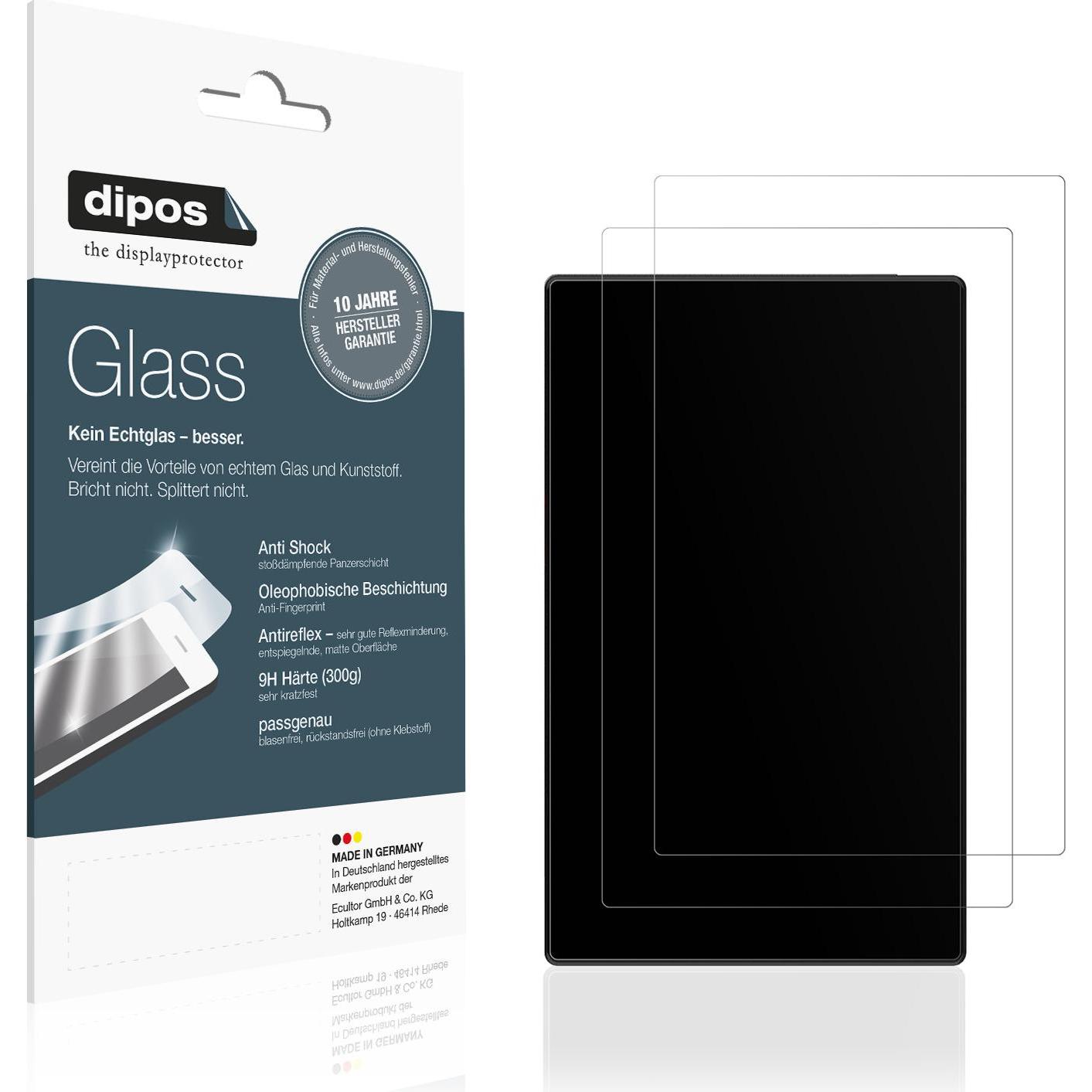 Thumbnail - Dipos, Fahrzeug Navigation Zubehör, Anti-Shock Displayschutz Matt 9H