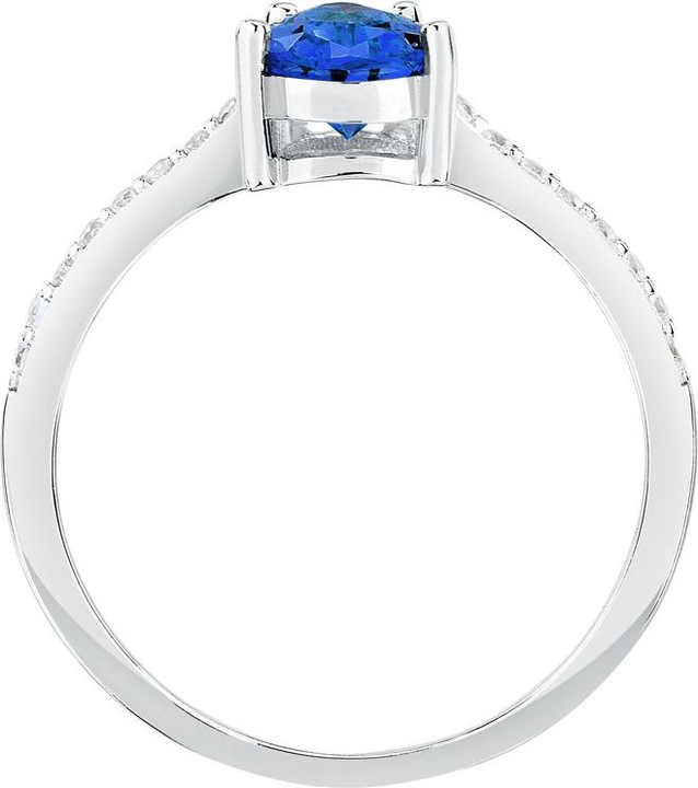 Produktbild Morellato Elegant silver ring with zircons Tesori SAIW2040 - Circuit: 52 mm (52, 925 Silber)