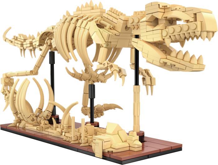 Actual product image Cada Dinosaur Fossil - Velociraptor - 256pcs