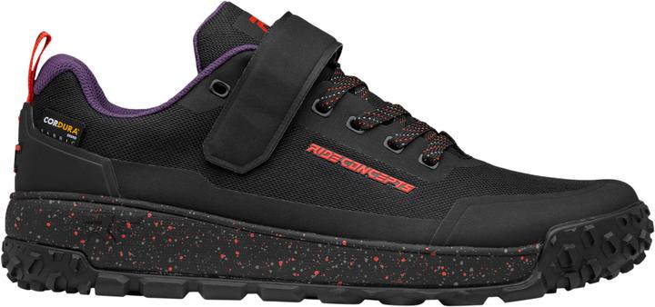 Produktbild Ride Concepts Tallac Clip Schuh Herren schwarz-rot 43 (43)