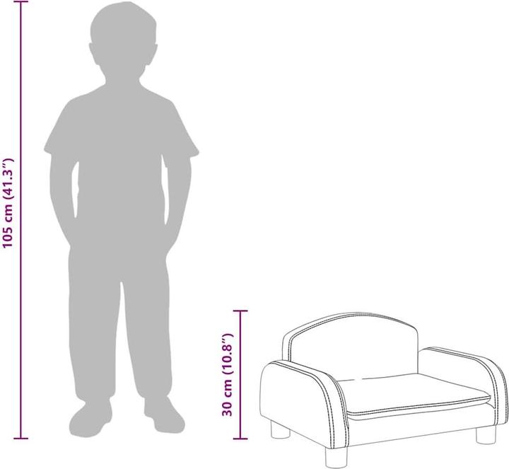 Produktbild vidaXL Amberly (Kindersofa)