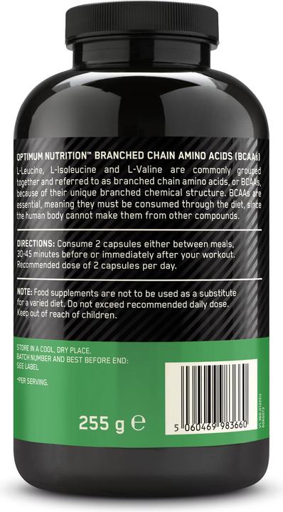 Produktbild Optimum Nutrition Bcaa 1000 (Neutral, 400 Stk., 300 g)