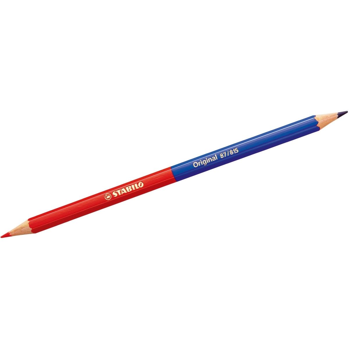 STABILO Premium coloured pencil Original pack of 12 two coloured