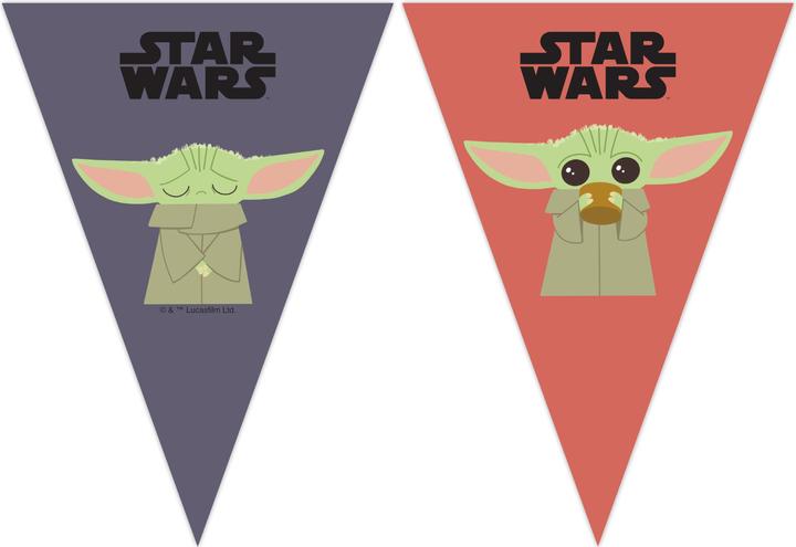 Actual product image Globos Europe Mandalorian Universe pennant chain