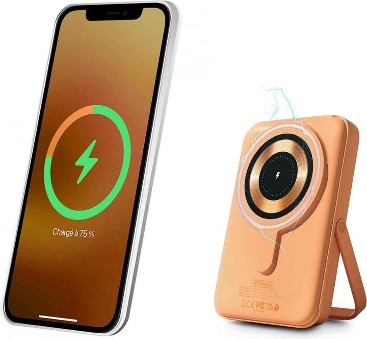 Image du produit Urban Factory WIFI MAGNEE POWERBANK 10.000MAH APRICO (10000 mAh, 15 W)