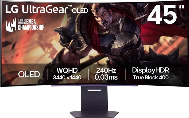 Actual product image LG UltraGear 45GS95QE (3440 x 1440 pixels, 45")