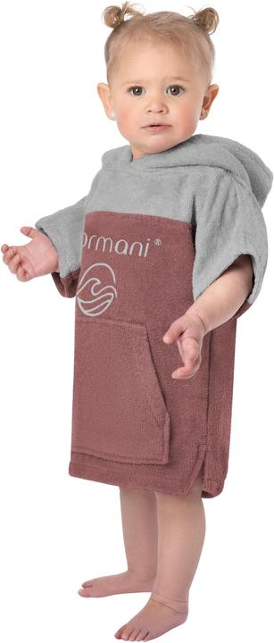 Actual product image Normani Baby bath poncho Puwai - 9259
