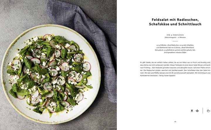 Actual product image Nur Salat (German, Éva Bezzegh, Renáta Török-Bognár, 2020)