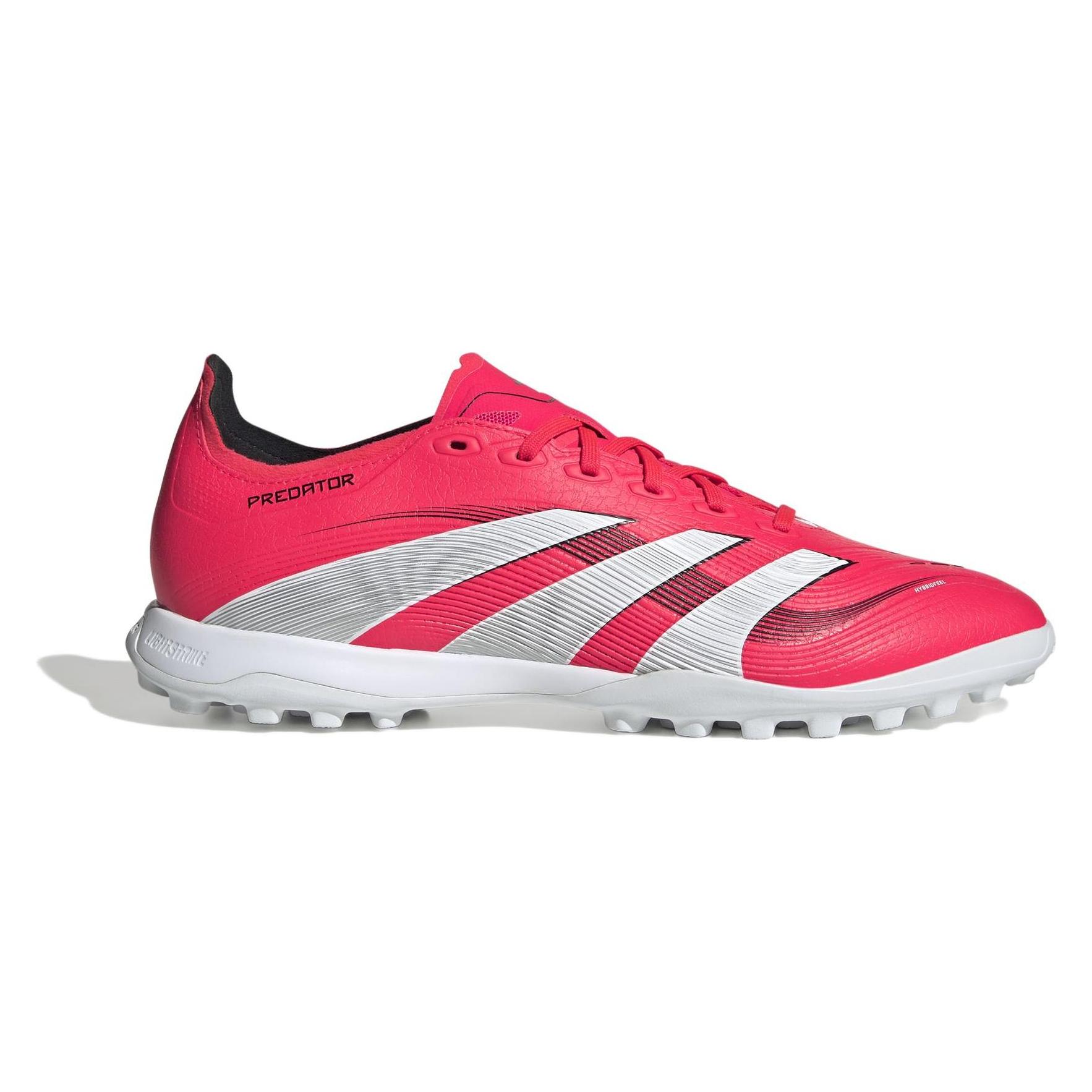 Adidas, Herren, Fussballschuhe, Predator League Tf (41 1/3), Rot, Weiss, Schwarz