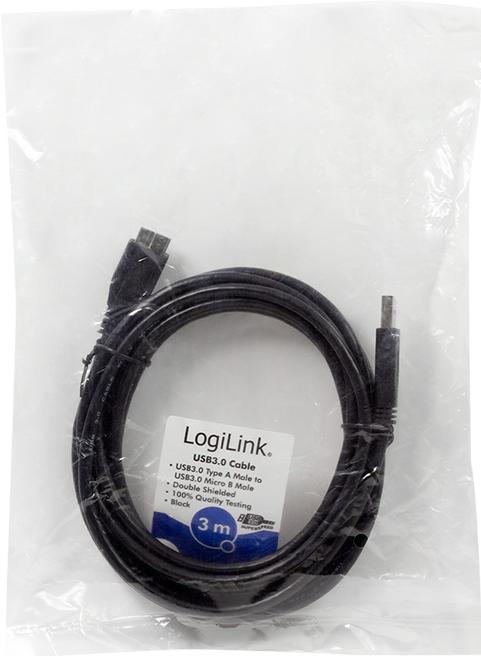 Produktbild LogiLink CU0028 (3 m, USB 3.0)