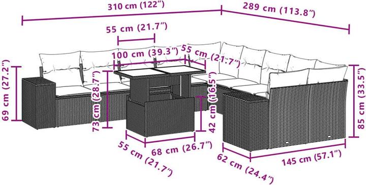 Produktbild vidaXL Mariana