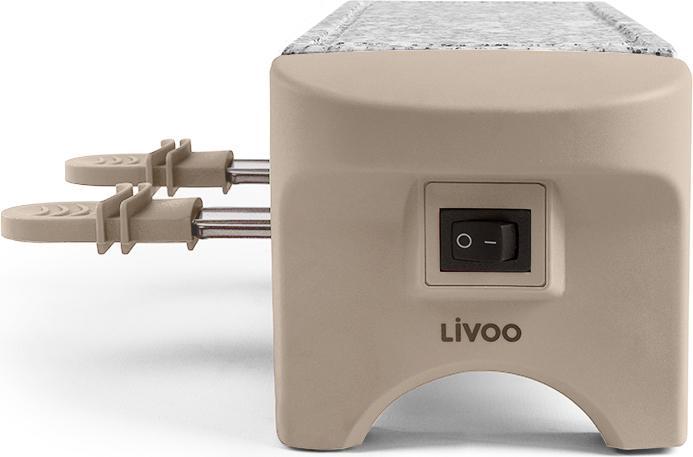 Produktbild Livoo Raclette und grillplate 2 personen