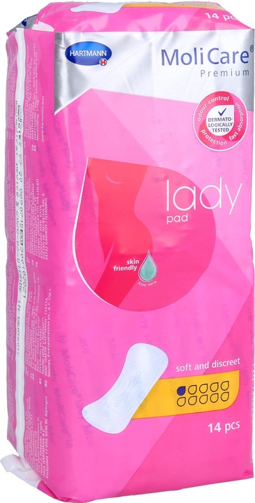 Produktbild Hartmann MoliCare Premium lady pad 1 Tropfen (14 x)