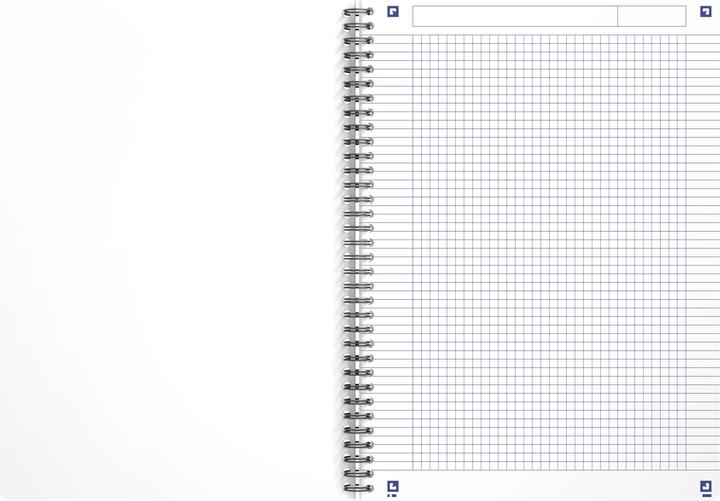 Image du produit Oxford My Rec'Up bloc-notes à spirales A4 (A4, Quadrillé)
