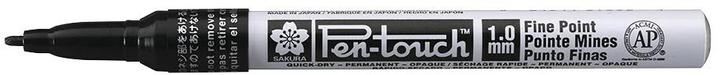 Produktbild Sakura Lackmarker Pen-Touch 1.0 mm, F, Schwarz (1x)