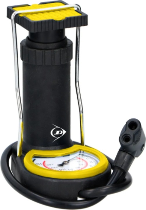 Actual product image Dunlop Mini foot pump