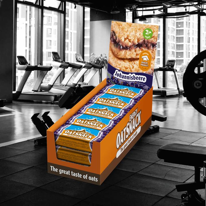 Actual product image Energy OatSnack Sportnahrung (Redcurrant, 14 pcs., 910 g)