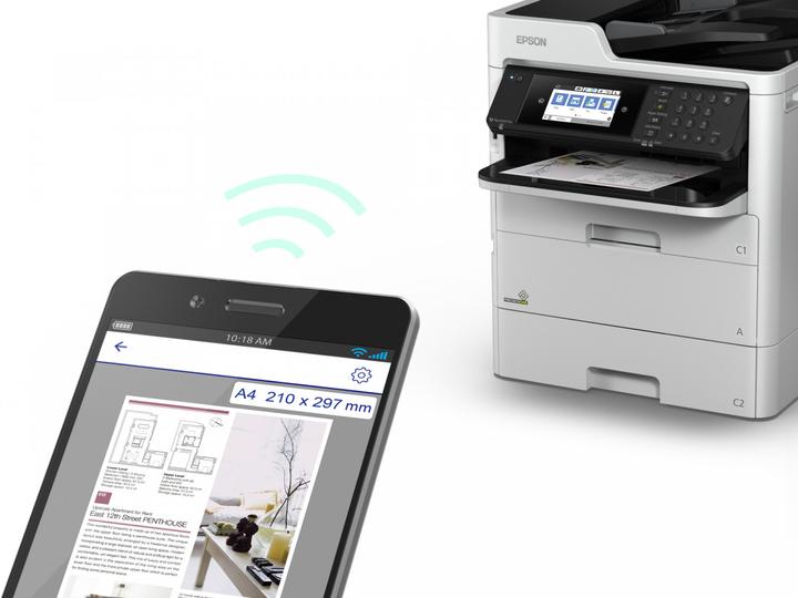 Actual product image Epson WorkForce Pro WF-C579RDWF - Multifunction printer - color - inkjet - 215.9 (Ink, Colour)