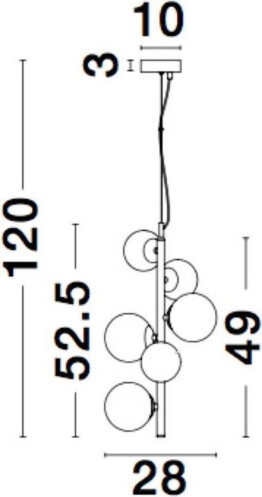 Productafbeelding Nova Luce Odillia (G9)