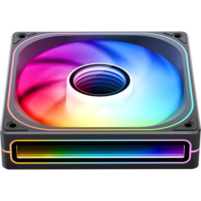 Jonsbo ZB-120 ARGB PWM Lüfter - 120mm, schwarz (120 mm), Ventola PC, Nero